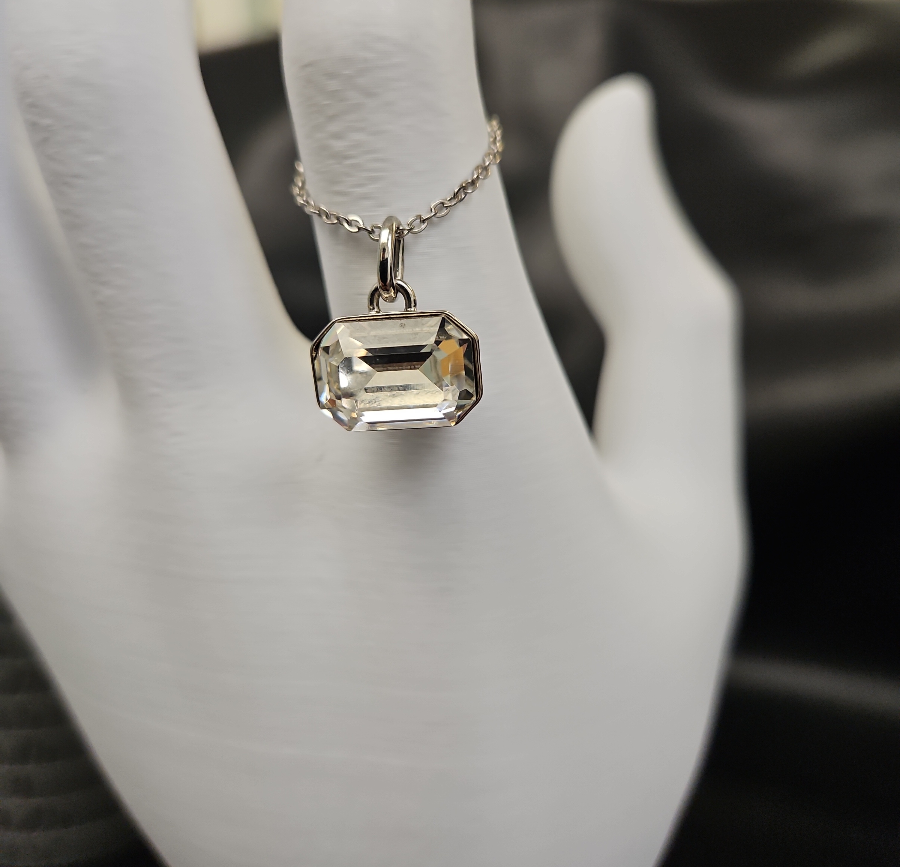 Clear Crystal Pendant